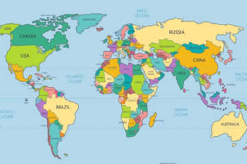 পৃথিবীতে কয়টি দেশ আছে, পৃথিবীর সবচেয়ে বড় দেশ কোনটি, পৃথিবীর সবচেয়ে ছোট দেশ কোনটি